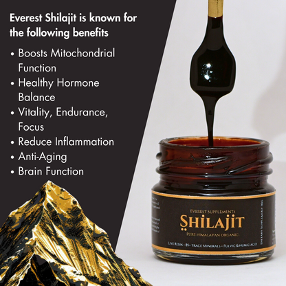 Pure Organic Himalayan Shilajit | Free Shipping