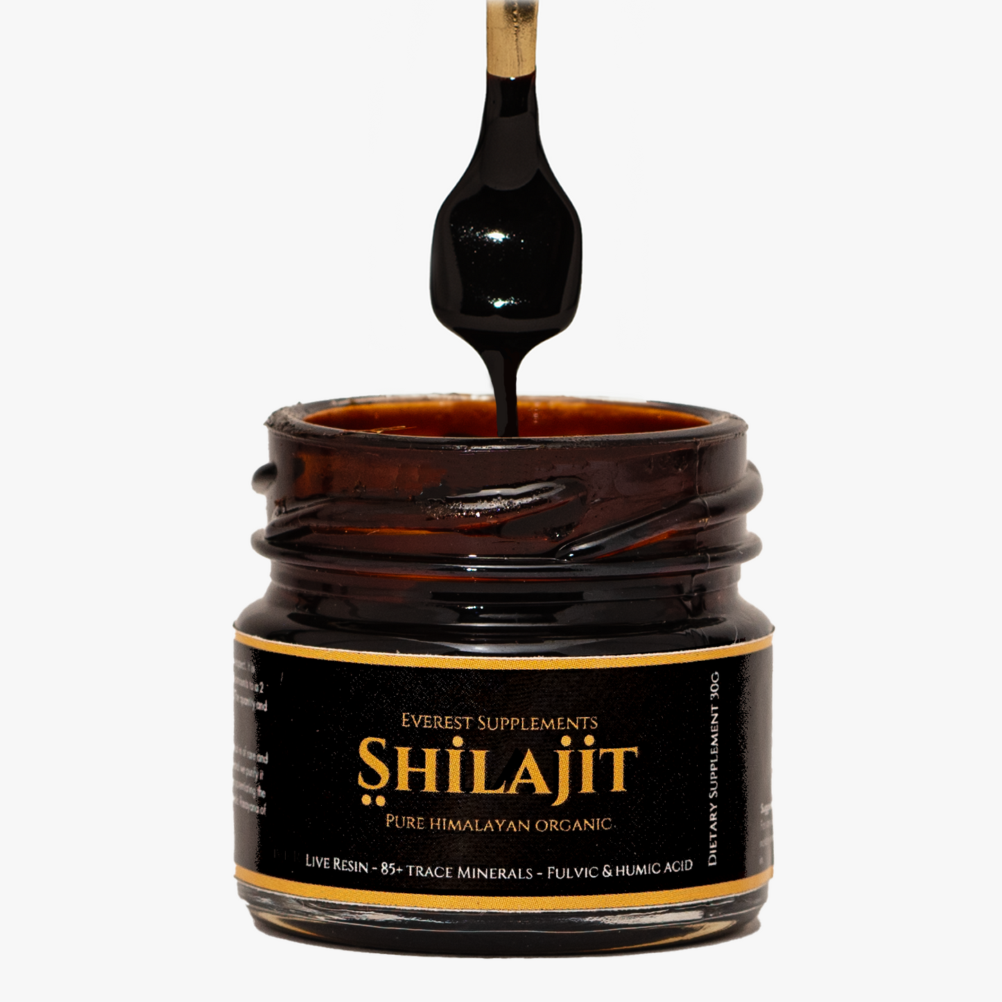 Pure Organic Himalayan Shilajit  Free Shipping – Everest Supplements