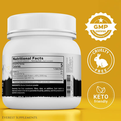 Bovine Colostrum Powder for Gut Health